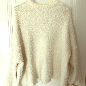 Free People fuzzy sweater